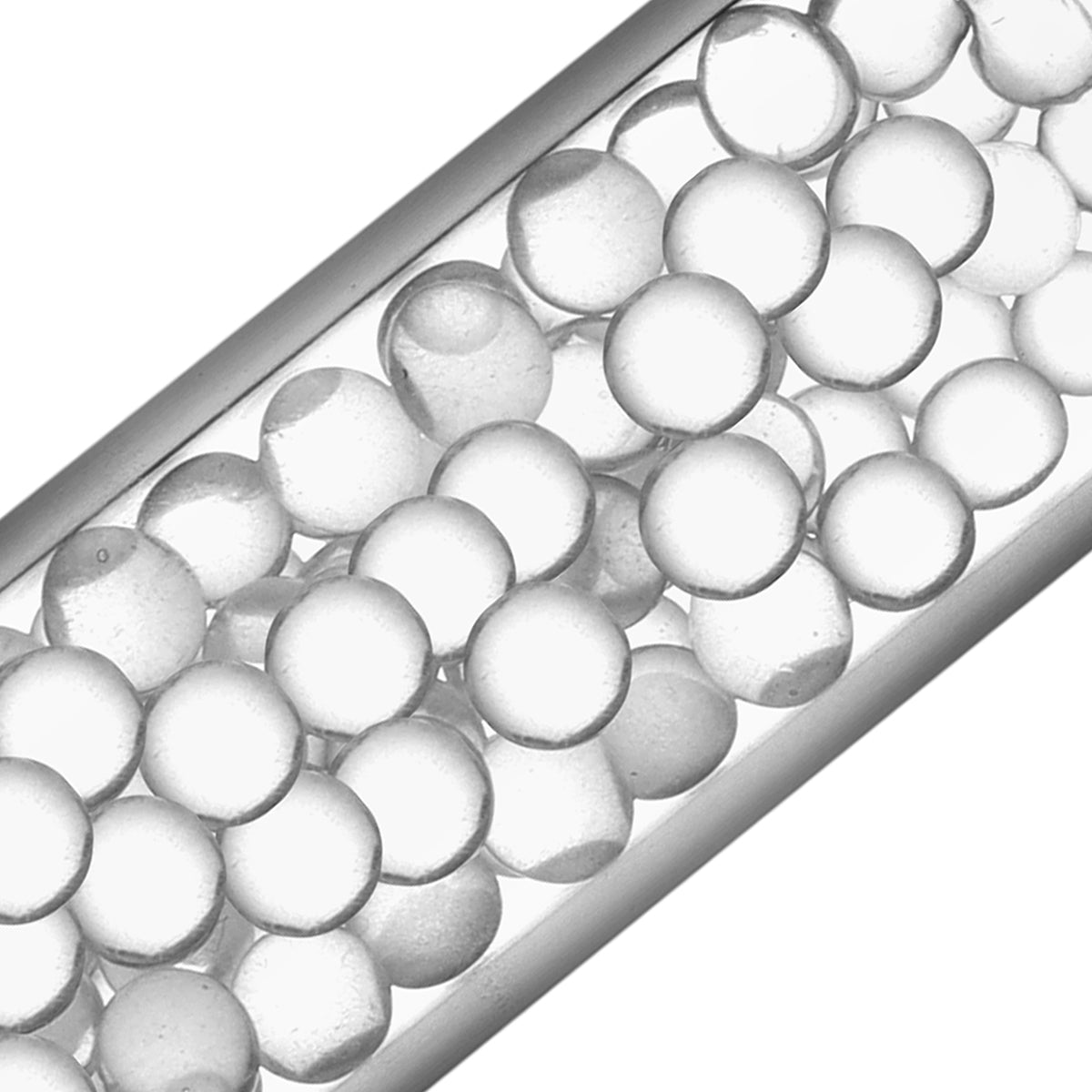 Glass Cooling Beads skleněná trubice náustek pro LimeLight Frolic, 130mm