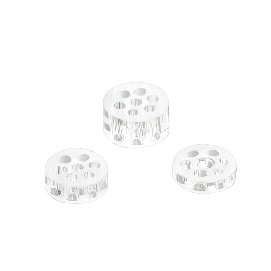Glass Tube skleněná trubice Backspacer Set pro XMax V3 Pro & XLux Roffu, 2mm, 3mm, 5mm Spacers, Balení 3