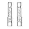 The 'Glacier' Glass Pearl Cooling Stem (70mm) for Arizer Solo 3 and Air Max