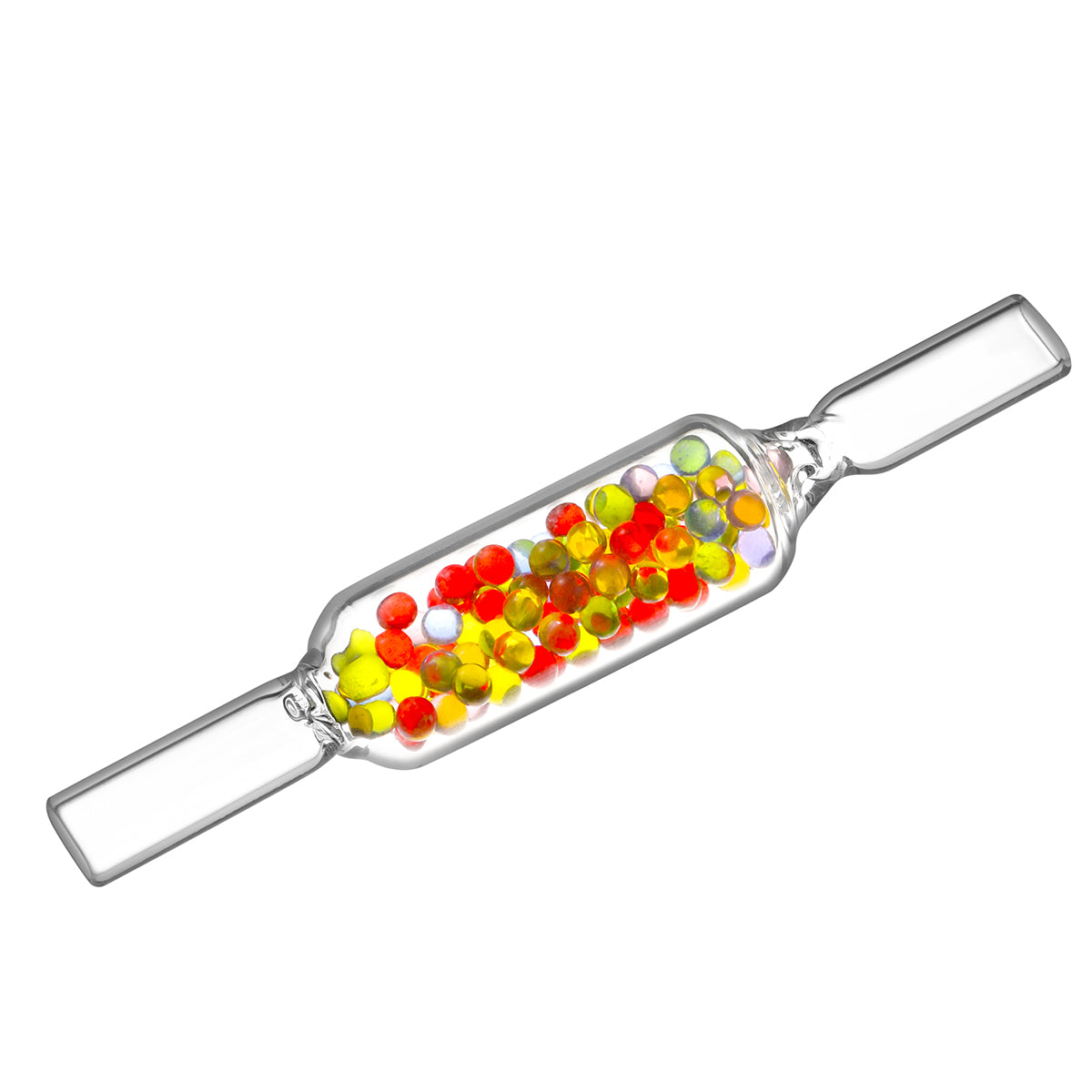 Vibrant Glass Cooling Beads skleněná trubice náustek pro LimeLight Frolic, 130mm