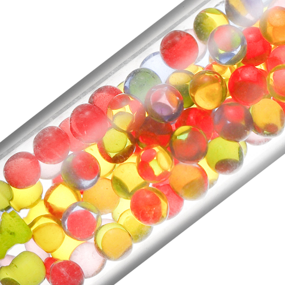 Vibrant Glass Cooling Beads skleněná trubice náustek pro LimeLight Frolic, 130mm