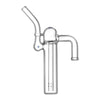 Vodní bubbler pro XMAX V3 Pro a XMAX V4 Pro, 130mm